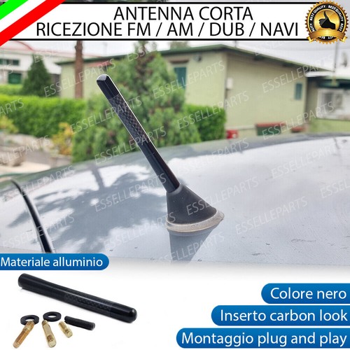 Antenna corta nero - cm,