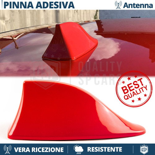 Antenna pinna squalo rossa - di,